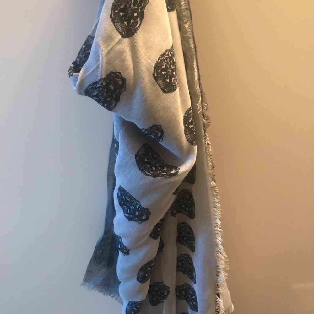 ZADIG&VOLTAIRE Skull Scarf like new